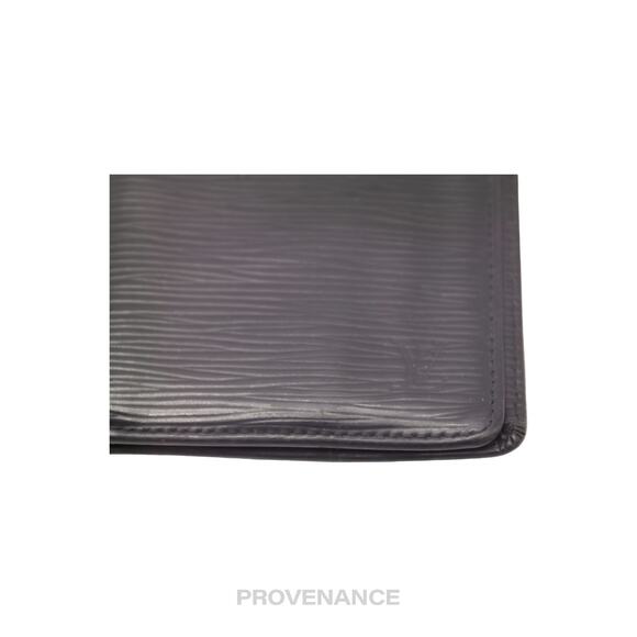 🔴 Louis Vuitton 6CC Bifold Wallet in Black Epi Noir Leather - Picture 5 of 8